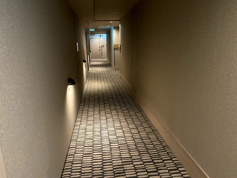 客室階廊下全体