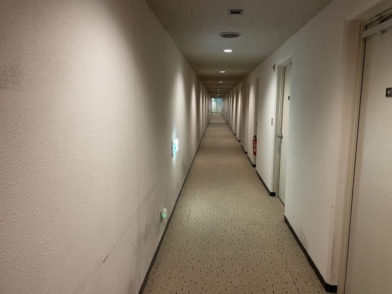 客室階廊下全体
