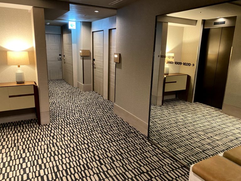 エレベーターホール客室階