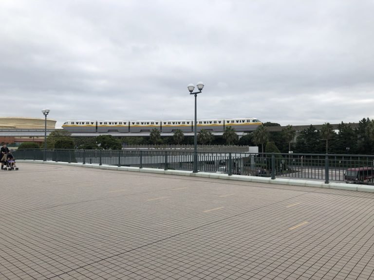 ディズニー電車も見れます