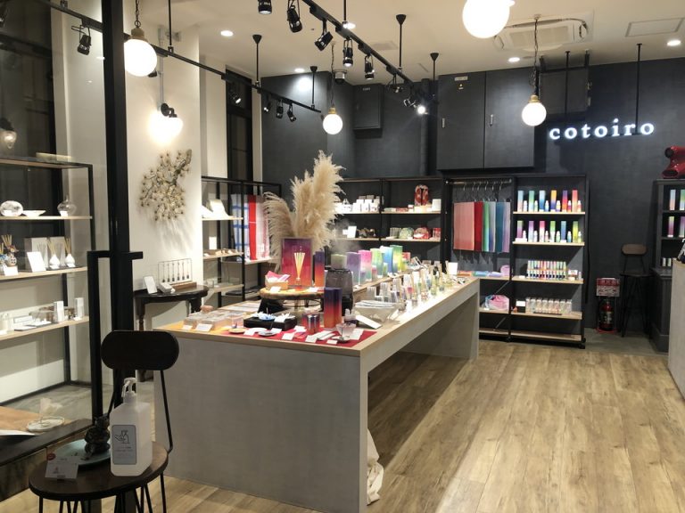京都雑貨店ショップ内観