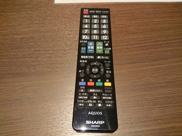 TVリモコン