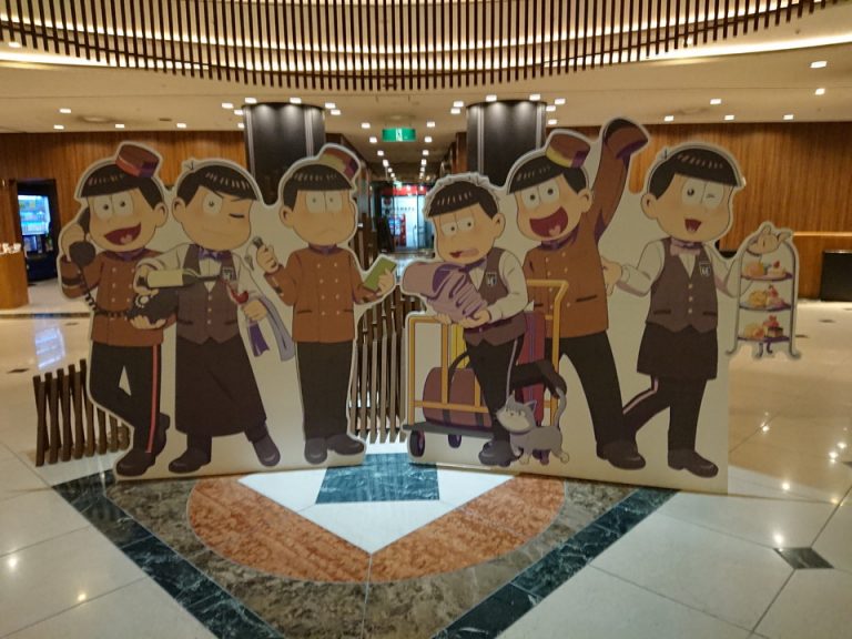 期間限定でおそ松さんコラボルームあり