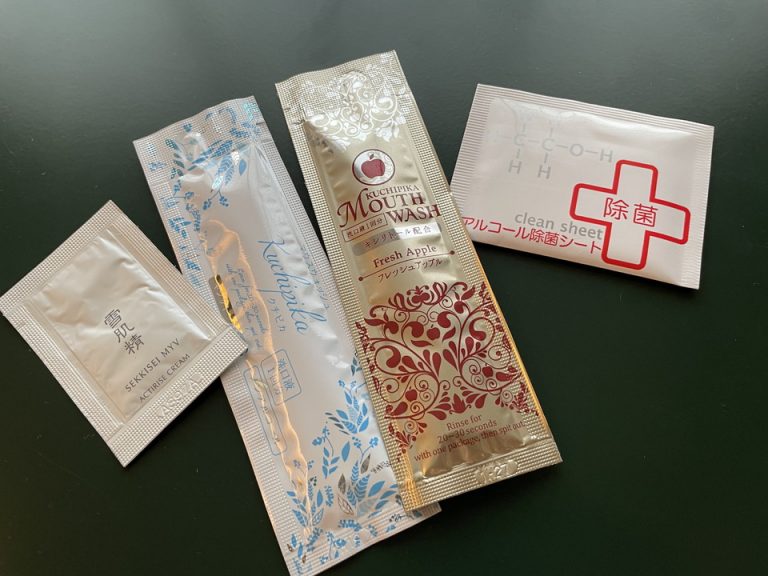 アメニティー類(1Fから持参分)