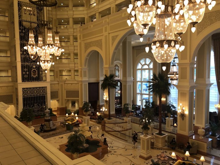 部屋を出てすぐの景色