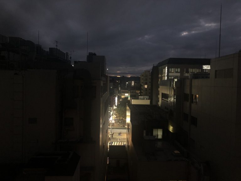 部屋からの眺望