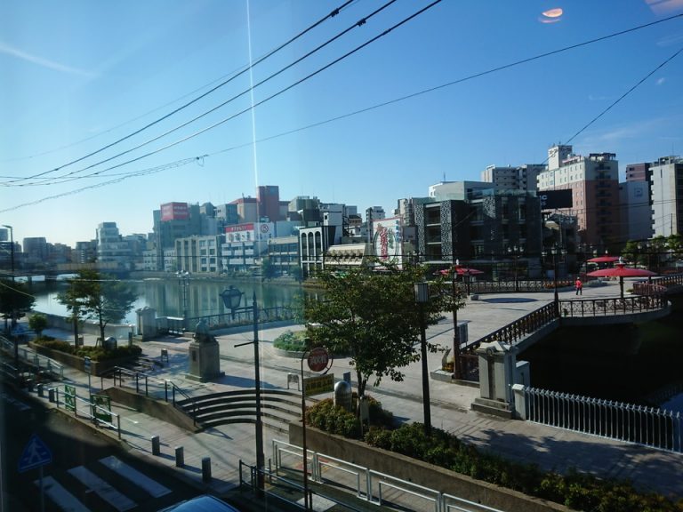 個室からの景色