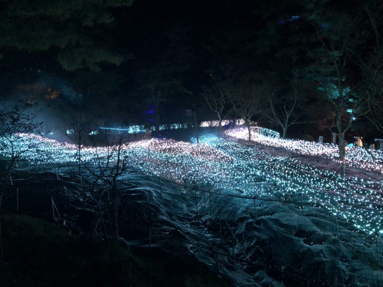 京都イルミネーション シナスタジアヒルズ②