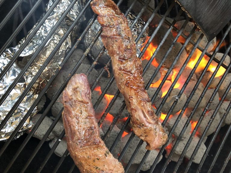 夕食BBQ①