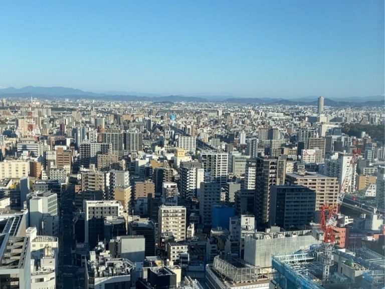 朝の窓からの景色3