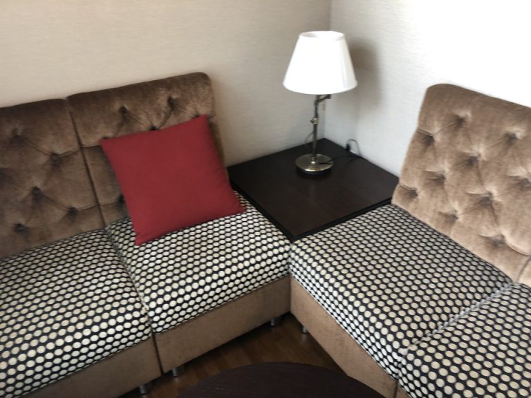 間接照明も素敵でした