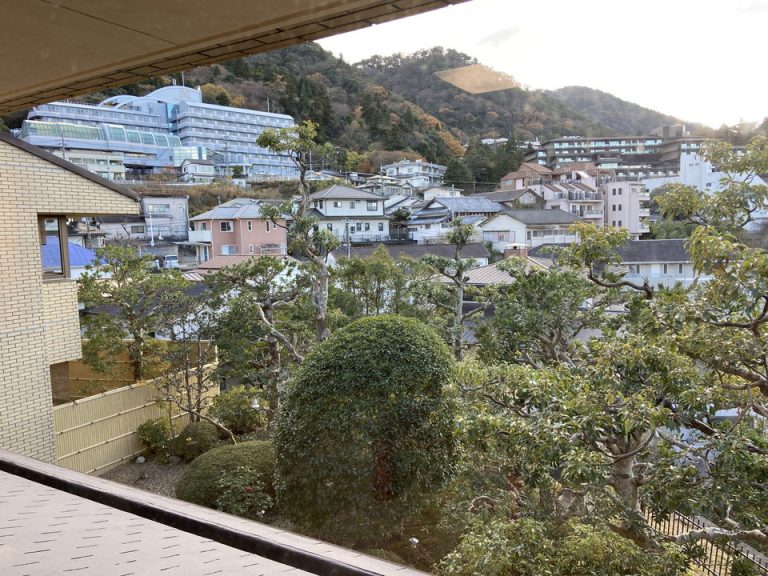 庭園もお手入れされていました