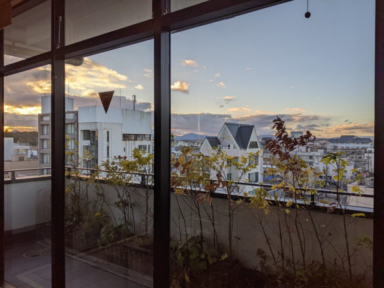 ロビーからの風景 (1)