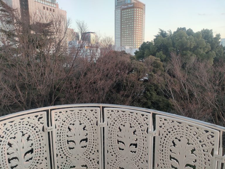 客室(バルコニー左側の景色)