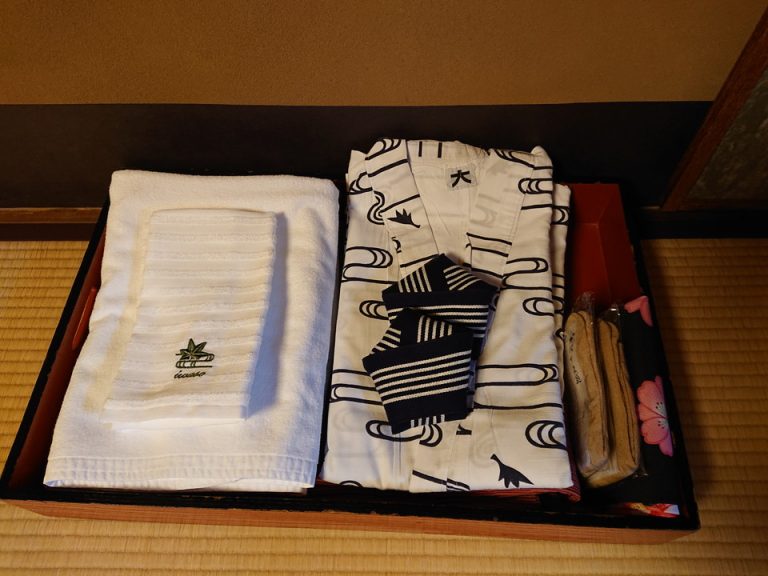 浴衣とタオルのセット
