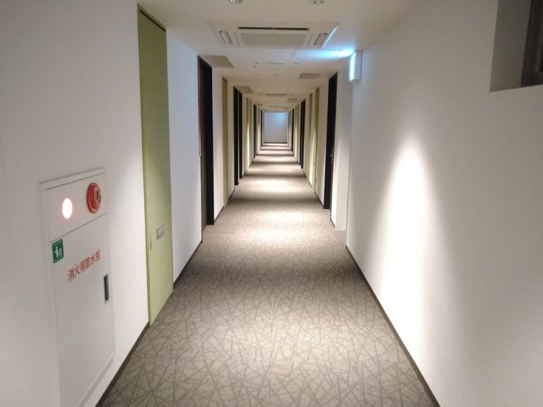 客室階廊下全体