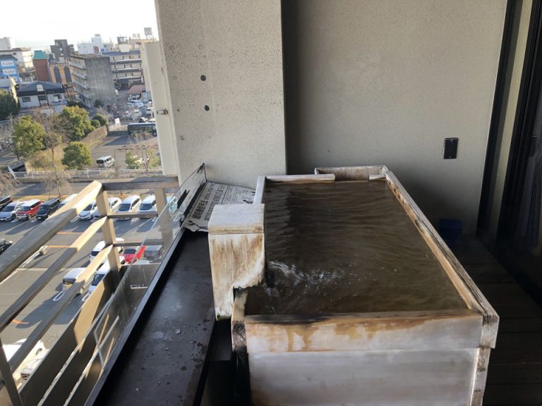 客室露天風呂