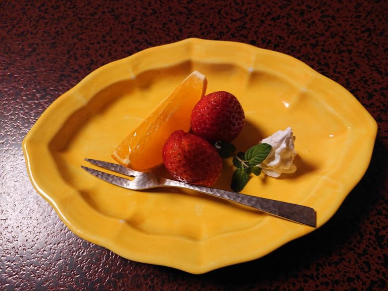 夕食お口直し