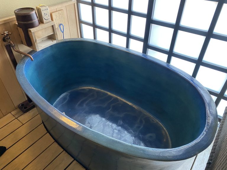 客室露天風呂(2)