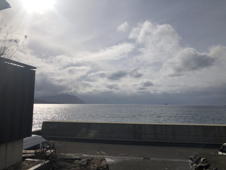 入り口からの景色