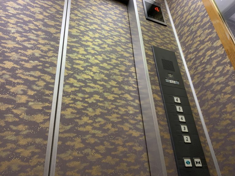 エレベーター階数ボタン(1)