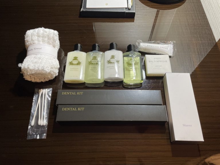 バスルームのアメニティー