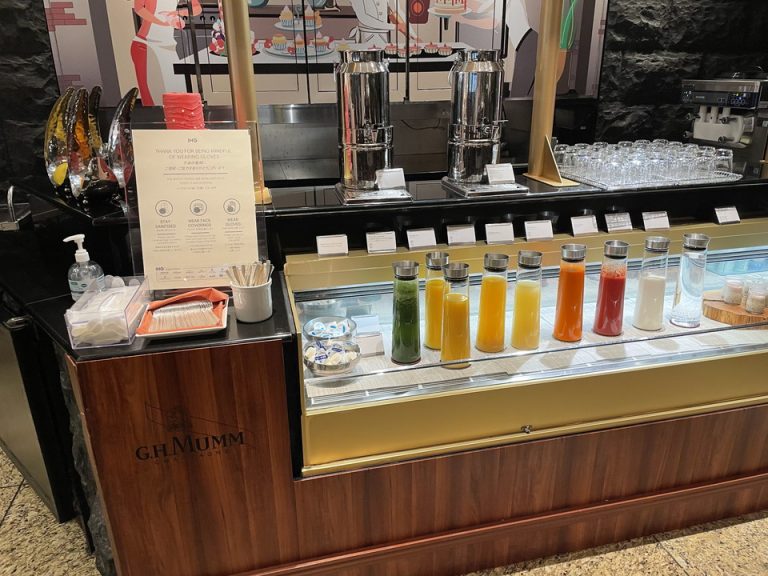 種類豊富なジュース