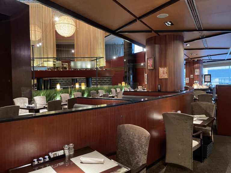 カスケイドカフェの客席