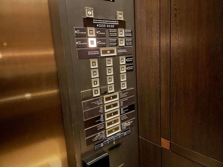 エレベーター階数表示