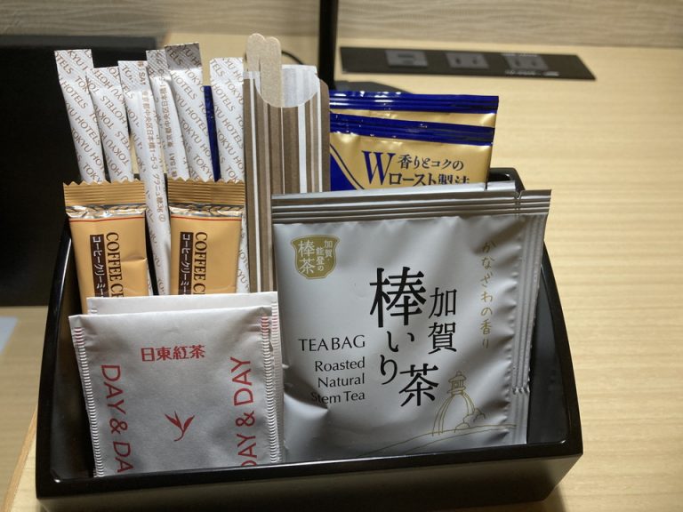 ミニバー、カフェコーナー
