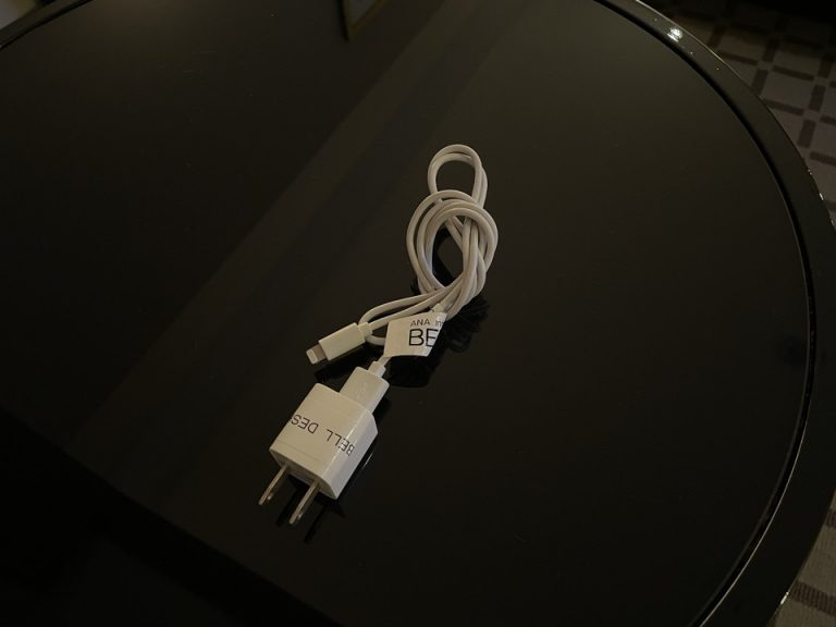 スマホの充電器(貸出品)