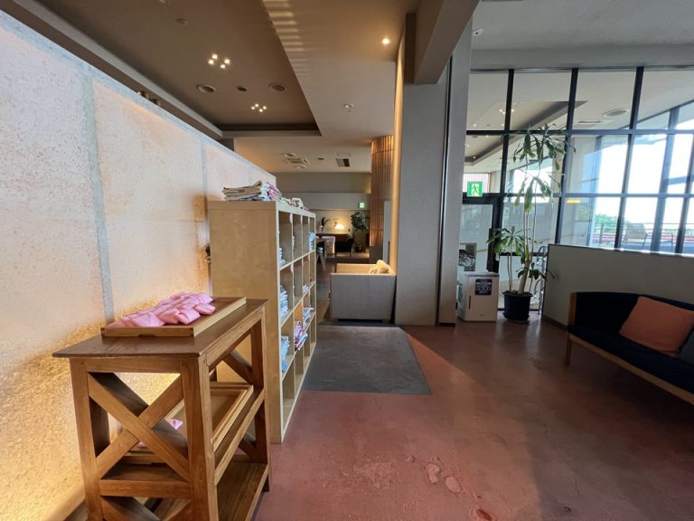 フロント_無料浴衣