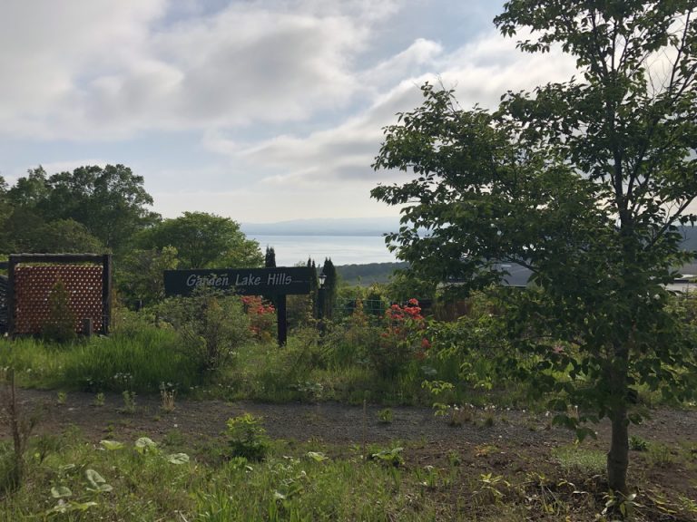 庭から網走湖が一望できます2