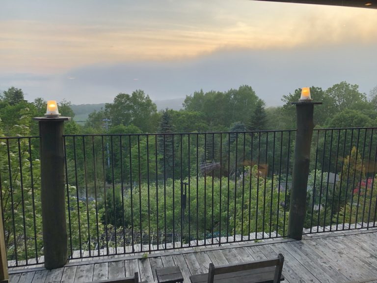 夕食会場からの景色2