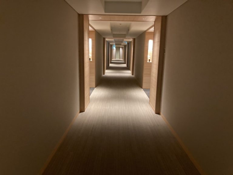 客室階廊下全体