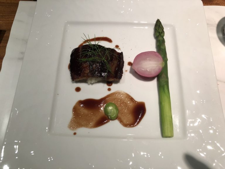 5番目に出てきたエゾハモのポルトソース2