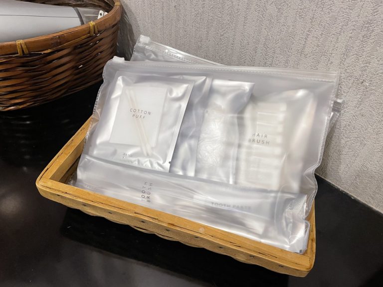 人数分のアメニティー