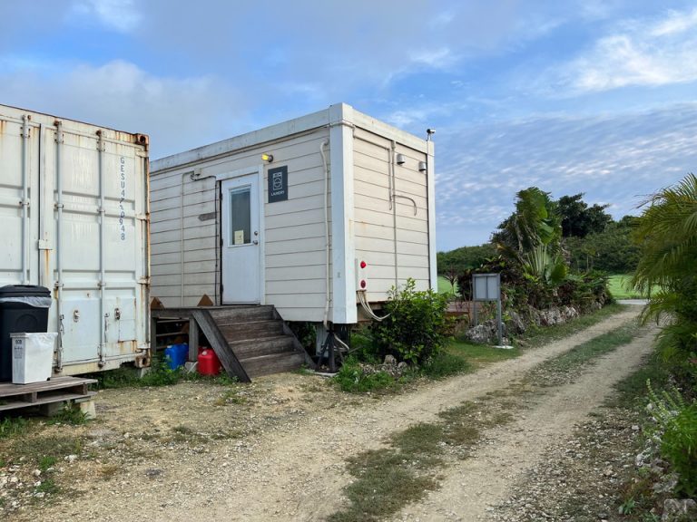 フロントがあるコンテナ