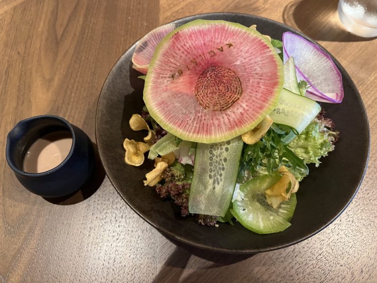 くるみドレッシングが美味