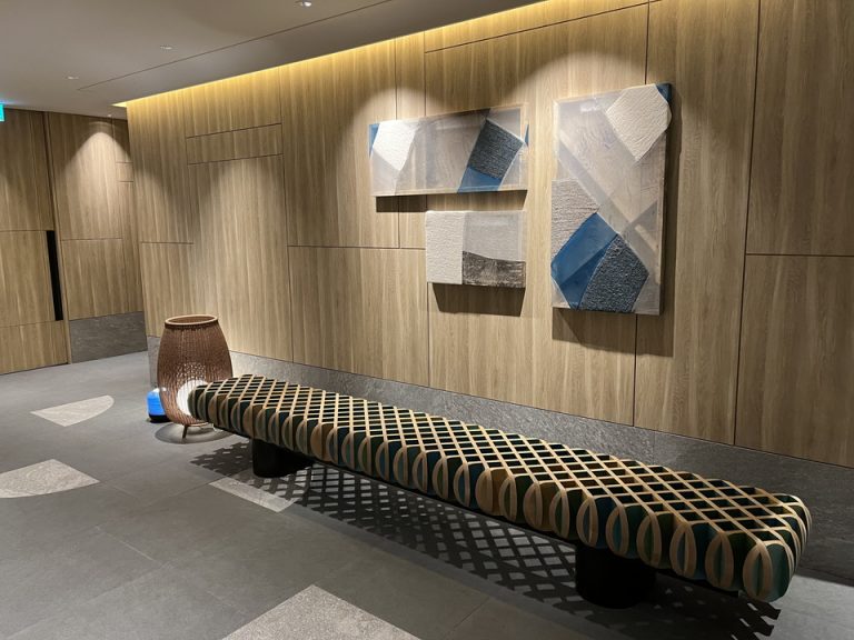 大浴場の待合スペース