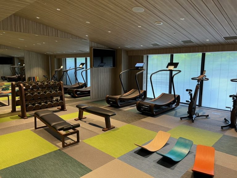 清潔感のあるジム