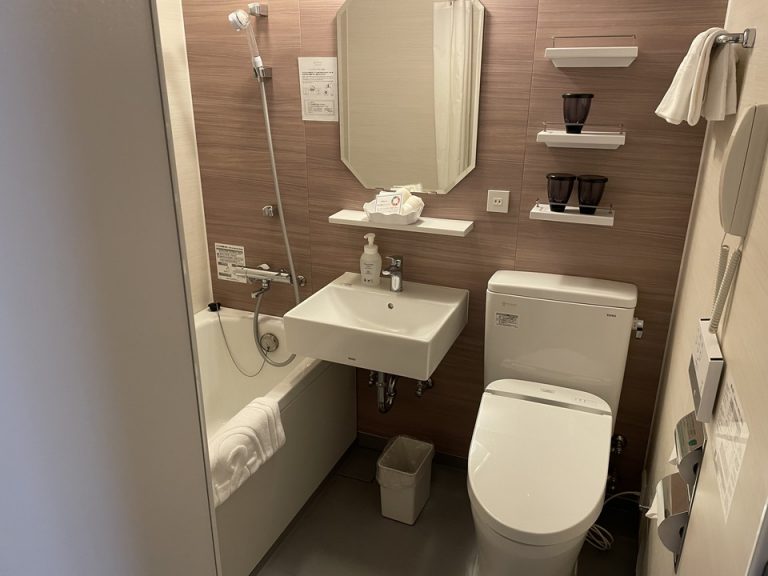 バスルーム入口から全体