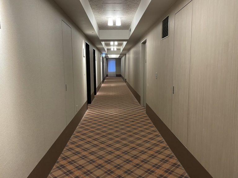 客室階廊下全体