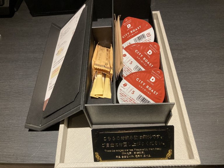 本格的なコーヒーも飲めます