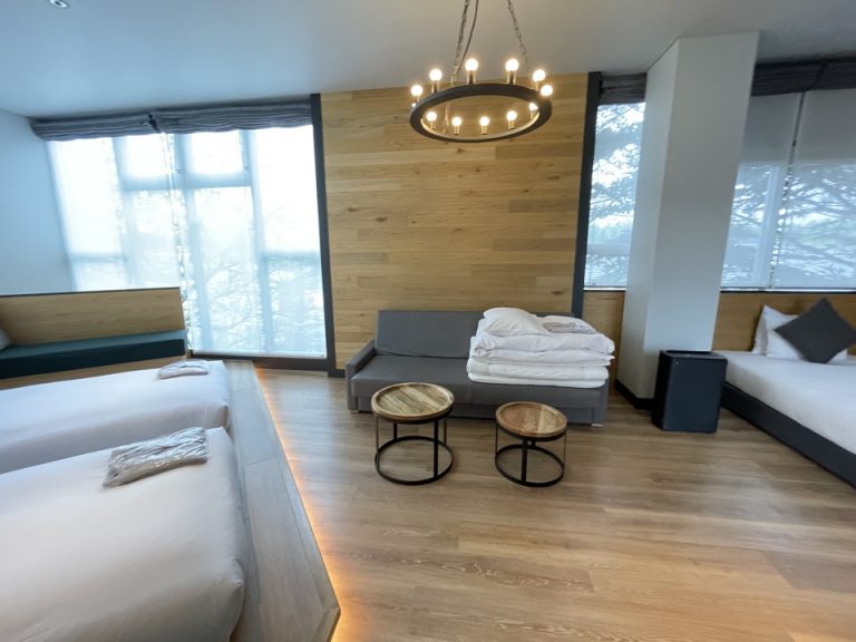 テレビから部屋側