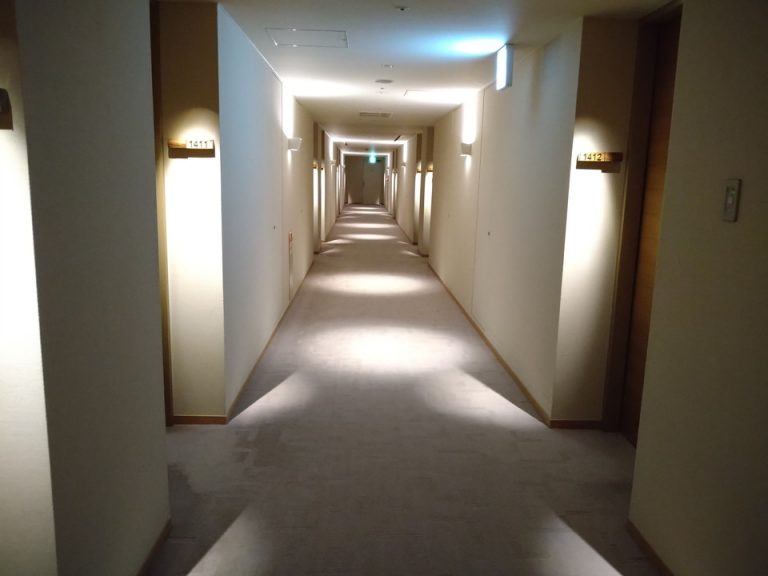 客室階廊下全体