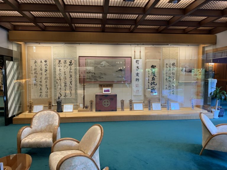 ロビー内にあるギャラリー「秀」(1)