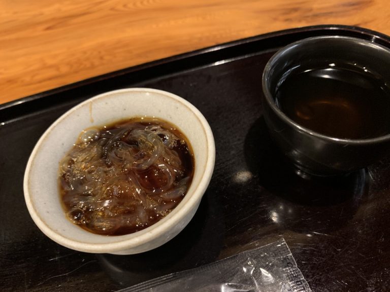 黒蜜ところてん