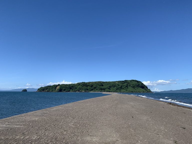 歩いて知林ヶ島へ(1)