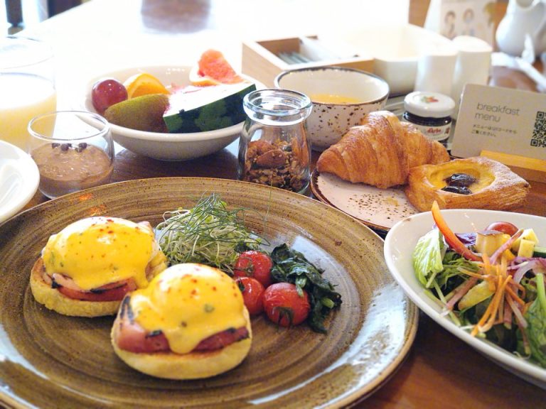 料理(エッグベネディクト選択の場合)